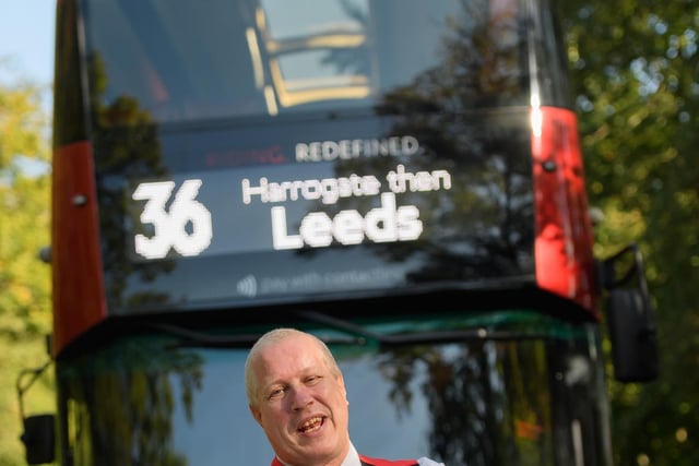 Graeme Watson is a bus driver for the Harrogate Bus Company and is still driving the number 36 service around the district, ensuring that other key workers can still get to their jobs and serve the community. Although the buses are running on a reduced timetable, Graeme and his colleagues are continuing to work as much as possible to help those who do essential work.