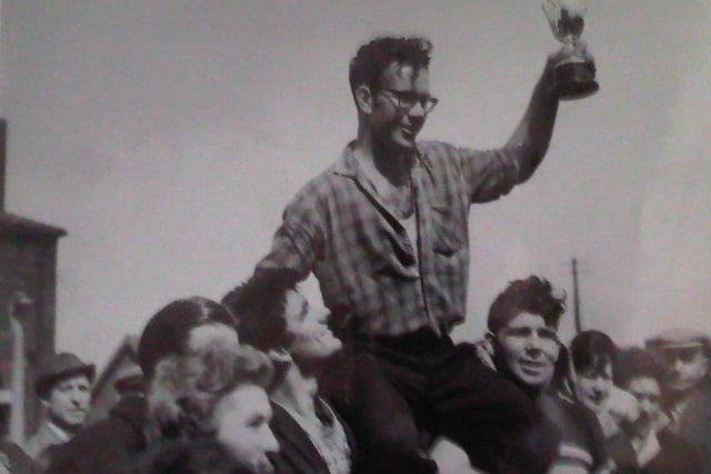 Roy Bostock, the winner in 1965.