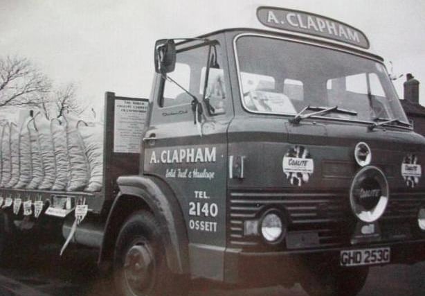 Amos Clapham's coal lorry.