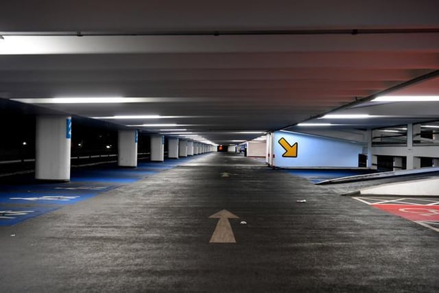Empty: The bus station car park
