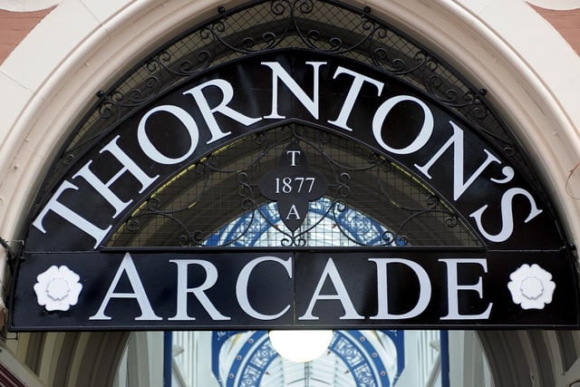 Thorton's Arcade, Leeds.