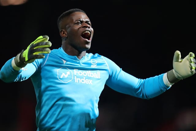 Nine different shot stoppers received a nomination. But it was Nottingham Forest's Samba who came out on top with four votes, just ahead of Fulham's Marek Rodak and Bristol City's Daniel Bentley. Photo by James Chance/Getty Images.