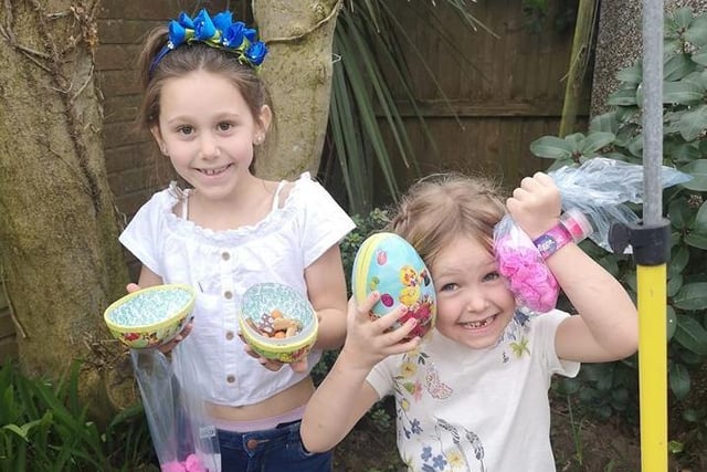 Another successful Easter egg hunt.