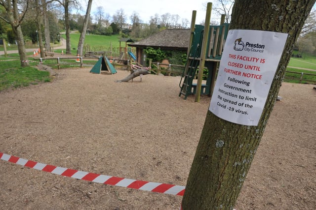 All children's playgrounds and outdoor gyms across the UK have been closed.