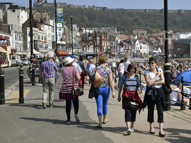 A busy foreshore