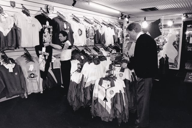 Leisure and souvenir shop, Leeds United Collection, was opened by the club in December 1991 to cater for fans who found it difficult or inconvenient to get to the Elland Road shop or the Kop shop.
