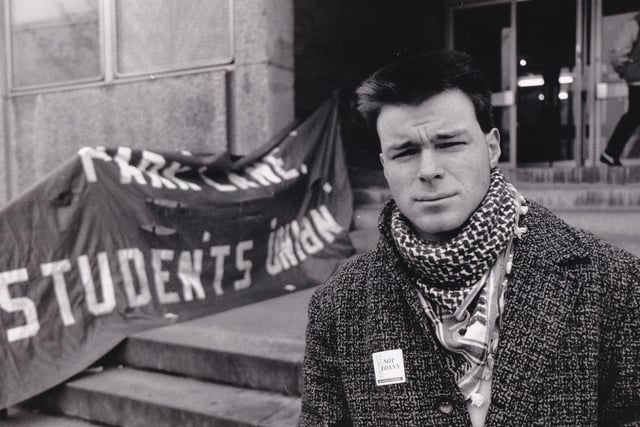 Remember Matthew Balmforth? He was president of Park Lane College Students Union in November 1988.