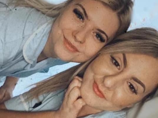 Janice Kidd said: "My daughter-in-law and her friend, still smiling after working a long hard shift at Pinderfields to help us throughout this tough time. Keep smiling girls."