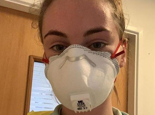 Pam Oliver said: "My granddaughter. She is a nursing assistant at the LGI. She is caring for Covid 19 patients on her ward. She is amazing and I'm so very proud of her."