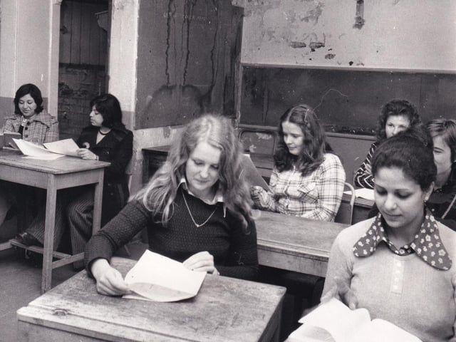 Damp classrooms were an issue back in June 1975.