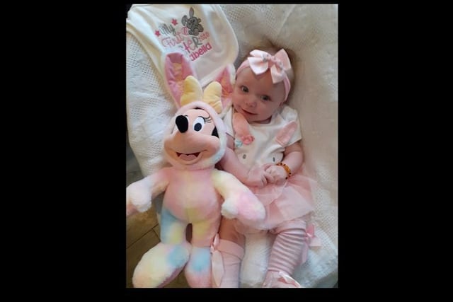 Arabella Wilding age 3 months, sent in byLuchia Chantel Gray