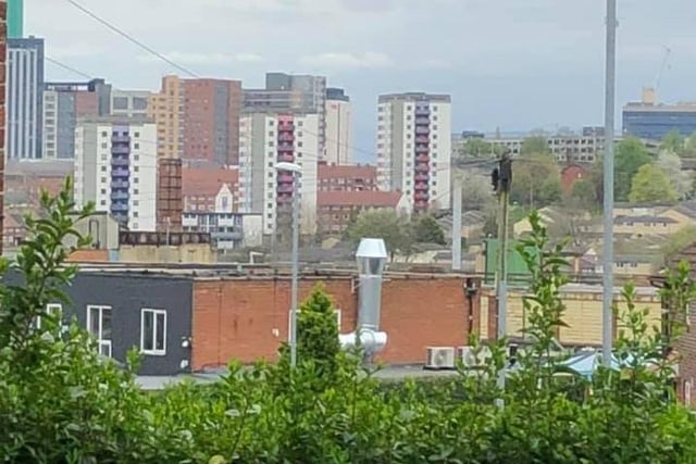 Here is Steve Clarke's view of Leeds from his doorstep.