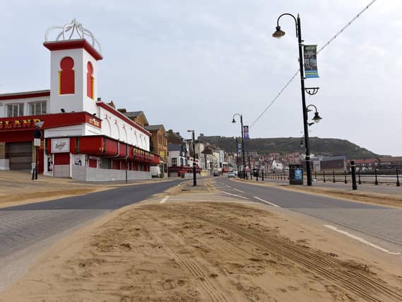 There were few people or cars on the Foreshore. Picture: JPI Media/ Richard Ponter
