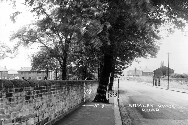 Armley Ridge Road in the summer of 1950.