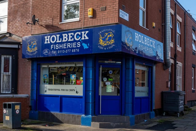 South of Leeds, you can order a chippy from Holbeck Fisheries on JustEat. Rated 5.5/6 by customers and finalist of the YEP's Chippy of the Year in 2019.