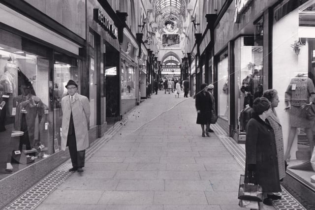This view of the arcade dates back to October 1968.