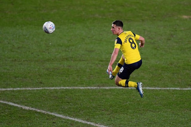 Leeds United's hopes of signing Oxford United midfielder Cameron Brannagan look to have improved, with the club apparently ready to slash his asking price. Burnley are also interested. (Football Insider)