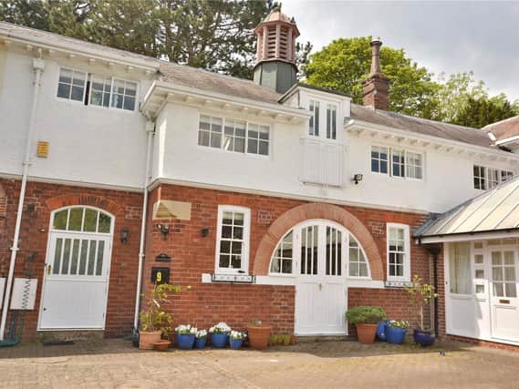 This three bedroom cottage on Redhouse Lane was converted from former Edwardian stables built in around 1904.