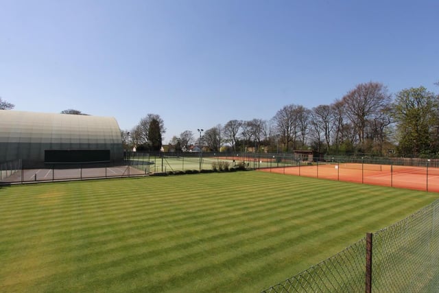 The ground floor sits within a gated community and overlooks the Chapel Allerton Tennis court.