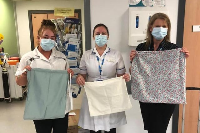Darren Johnson said: "My Sister Anita Mason and niece Victoria Massey both extremely dedicated NHS workers who are also doing great work in the community, organising scrubs wash bags being made and distributed and for Shopping weekly for our Self Isolating parents."
