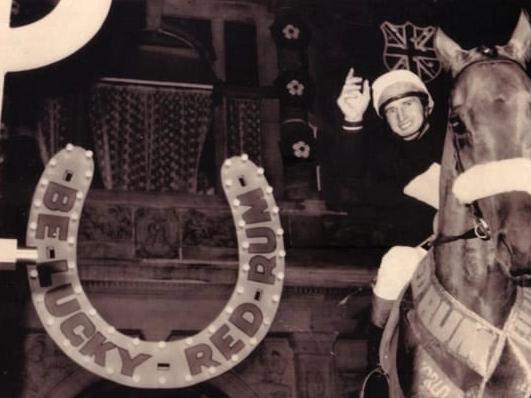 The Blackpool illuminations are traditionally opened by a celebrity figure.

In September 1977, the famous racehorse Red Rum did the honours, and also opened The Steeplechase rollercoaster. The previous April Red Rum had won his third Grand National title.

Pictured are Jockey Tommy Stack and Red Rum at the illumination switch-on in 1977.