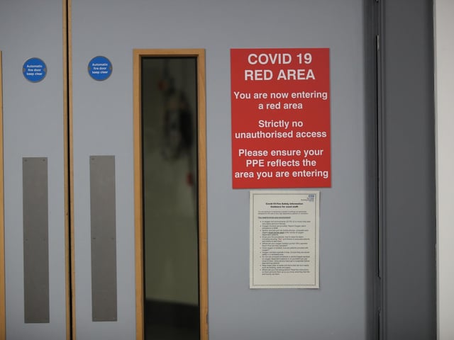 The hospital will care for patients with coronavirus.