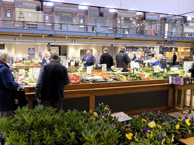 Penny Beniston, Scarborough Borough Council market superintendent at Scarborough Market Hall said: The food suppliers in the market are all doing an amazing job, working flat out to ensure deliveries are going out every day and still managing to serve customers who are able to come into the market for their essential shopping