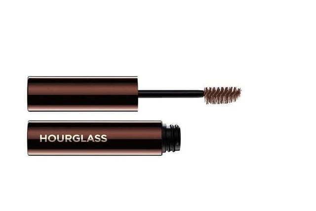 Hourglass Arch Brow Volumising Fibre Gel, for a sleek, highly defined look and can plump up the eyebrows for maximum impact, 27 at SpaceNK.com.