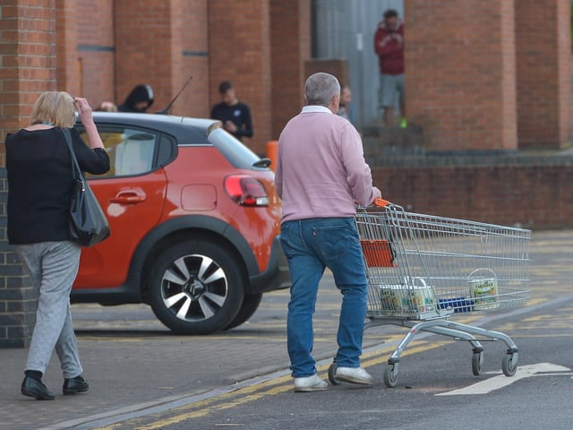 B&Q said it has brought in social distancing controls such as capping the number of customers in-store and two metre floor markers.