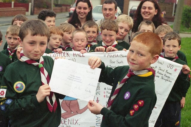 Preston cub scouts are feeling as pleased as punch after receiving a message from John Major. The Prime Minister was just one of eighty politicians who signed a birthday card for the 1st Lostock Hall Phoenix Cubs, who are this year celebrating the 80th anniversary of cub scouting