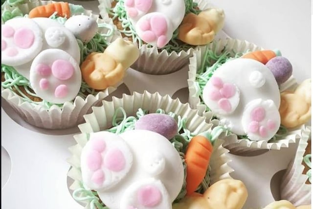 Emma Ward share this photo of Easter buns.