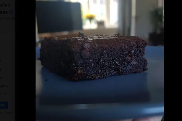 Claire Naylor shared this photo of her son's brownie.