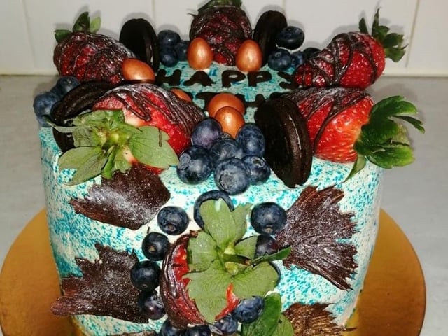 Kinga Anna Zakrzewska created this fabulous looking cake.