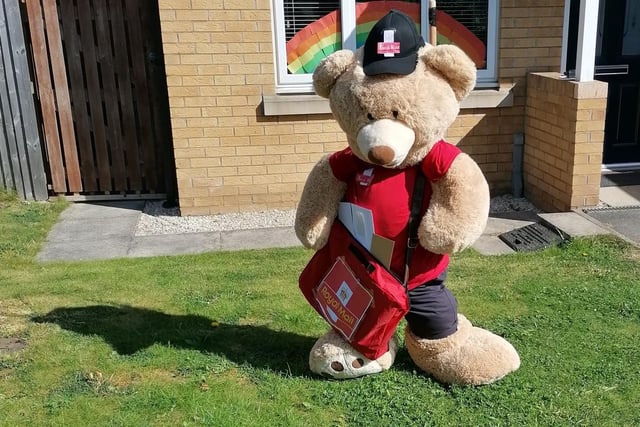Costco the bear ready to deliver your post