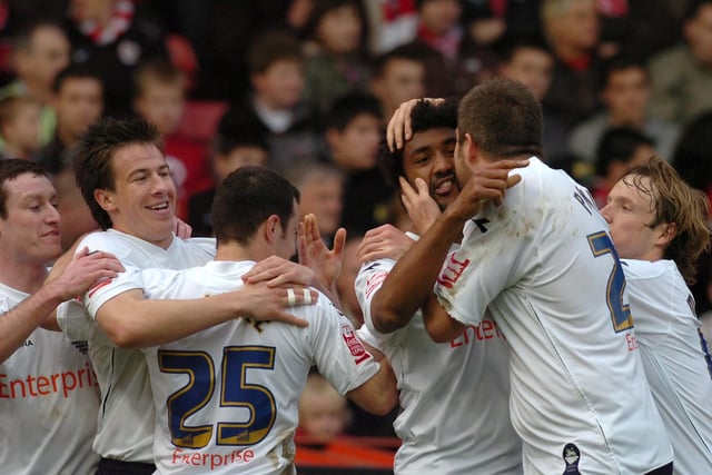 2009 Youl Mawene celebrates his goal for PNE