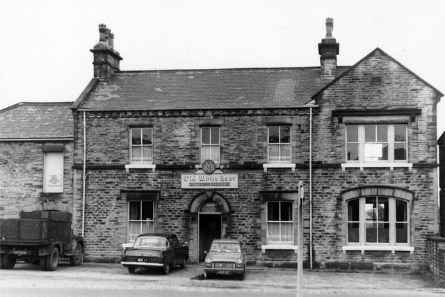 The Old White Bear Inn on Thorpe Lane at the junction with Bradford Road. Demolished to make way for the reorganisation of the road system between 1967-71 which included the M62 and access roads from existing routes.