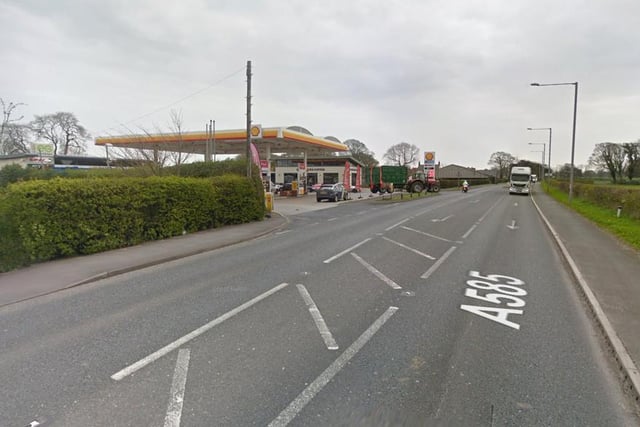 The A5058, including Fleetwood Road, had 2 accidents causing casualties between 2014 and 2018