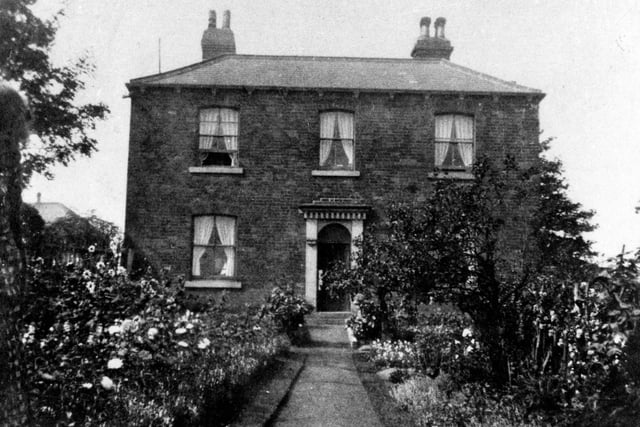 Holmewell House. Located below the school and set slightly back off Town Street. its name originates from the presence of a well in the garden.