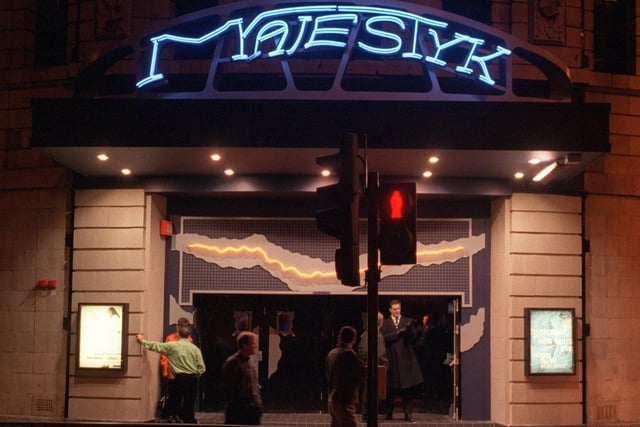 The imposing frontage of the Majestyk club in City Square, soon to become the new home of Channel 4. Did you enjoy a night out here at the turn of the millennium?