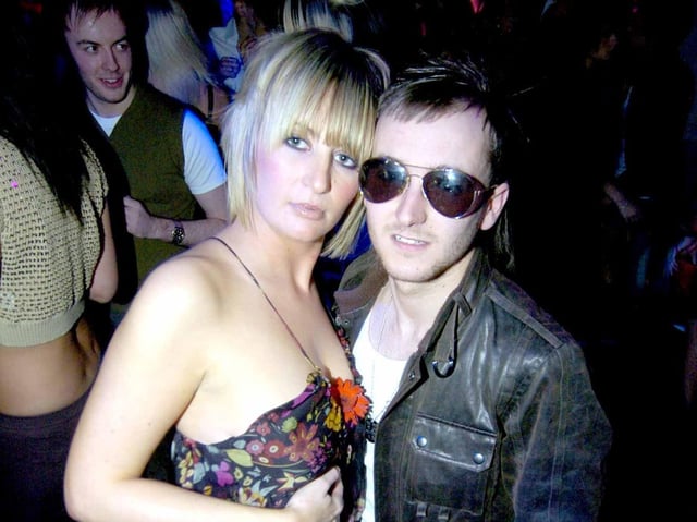 Pictured: Faye Carroll with Michael Conroy