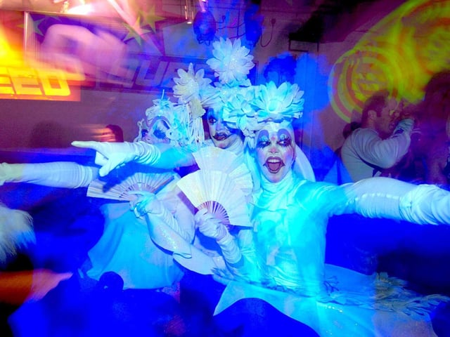 The Speed Queen dancers