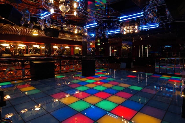 The retro disco room. Do you remember throwing some shapes on this dancefloor?