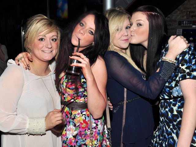 Becky, Christie, Sophie and Aimee.
