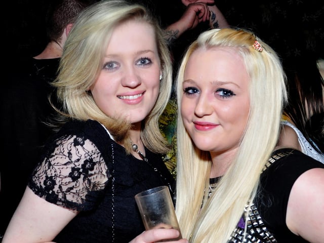 Rebecca and Amber in Barbican.