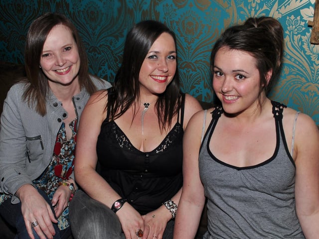 Aimee, Evy and Lynda.