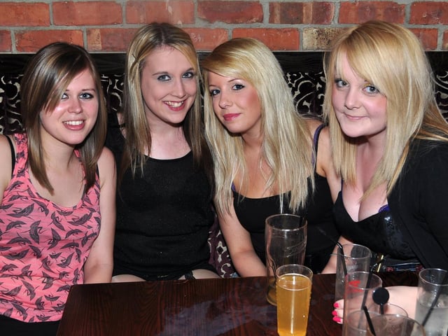 Hannah, Lucy, Jamie and Emma.
