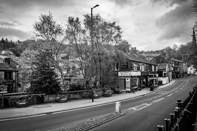 Todmorden resident Michael Gill shared these pictures showing just how quiet the town is looking