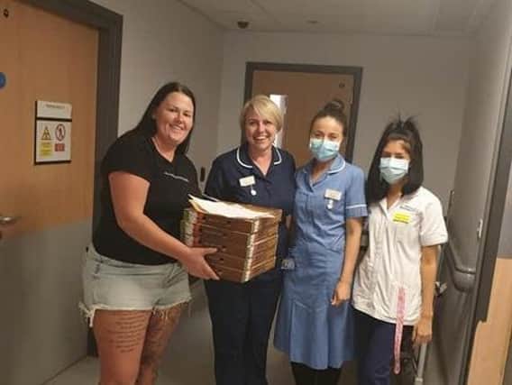 Kindhearted Marie Higgins from Castleford has helped 800 patients by collecting essentials for hospitals and care homes, while delivering food for the health care workers