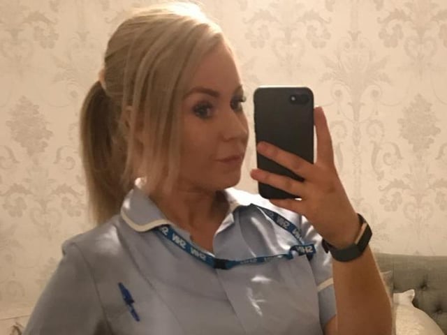 Three little ones wanted to honour their mum, Lucy Horncastle, who works as a healthcare assistant at Scarborough Hospital. She works very hard to care for the ill at work. We are really proud of her. Love you mum.