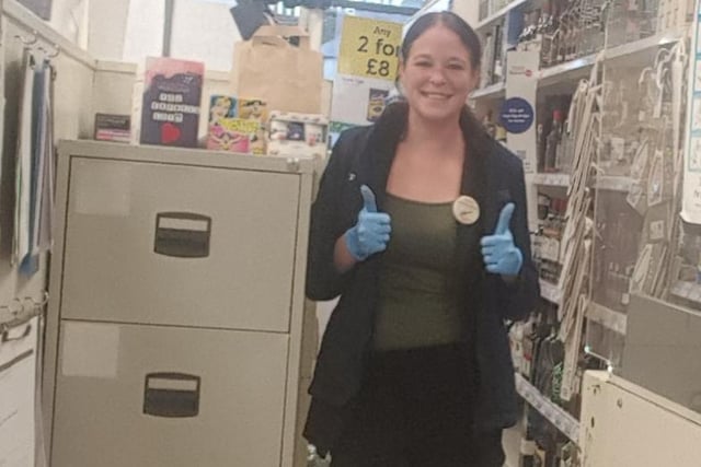 Wed like to nominate our store manager Fiona Anderson. She made us a promise no matter what she will get us through this unusual situation. She has stepped up to the mark and has guided us forward in the most horrendous times some of us have ever encountered. Fiona has proved not all heroes wear capes.